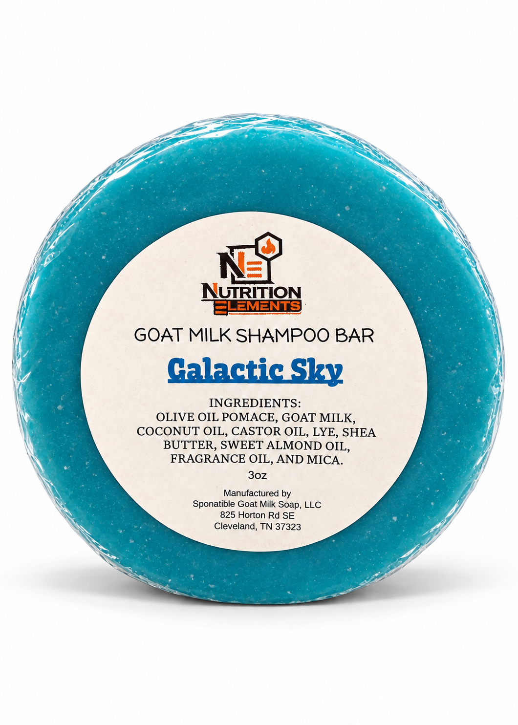 Galatic Sky Goat Milk Shampoo Bar – 3 oz