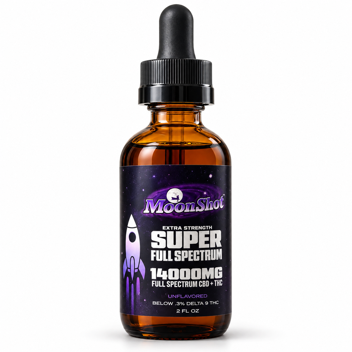 Moonshot Super Full Spectrum Tincture- 14,000/ 2 FL oz