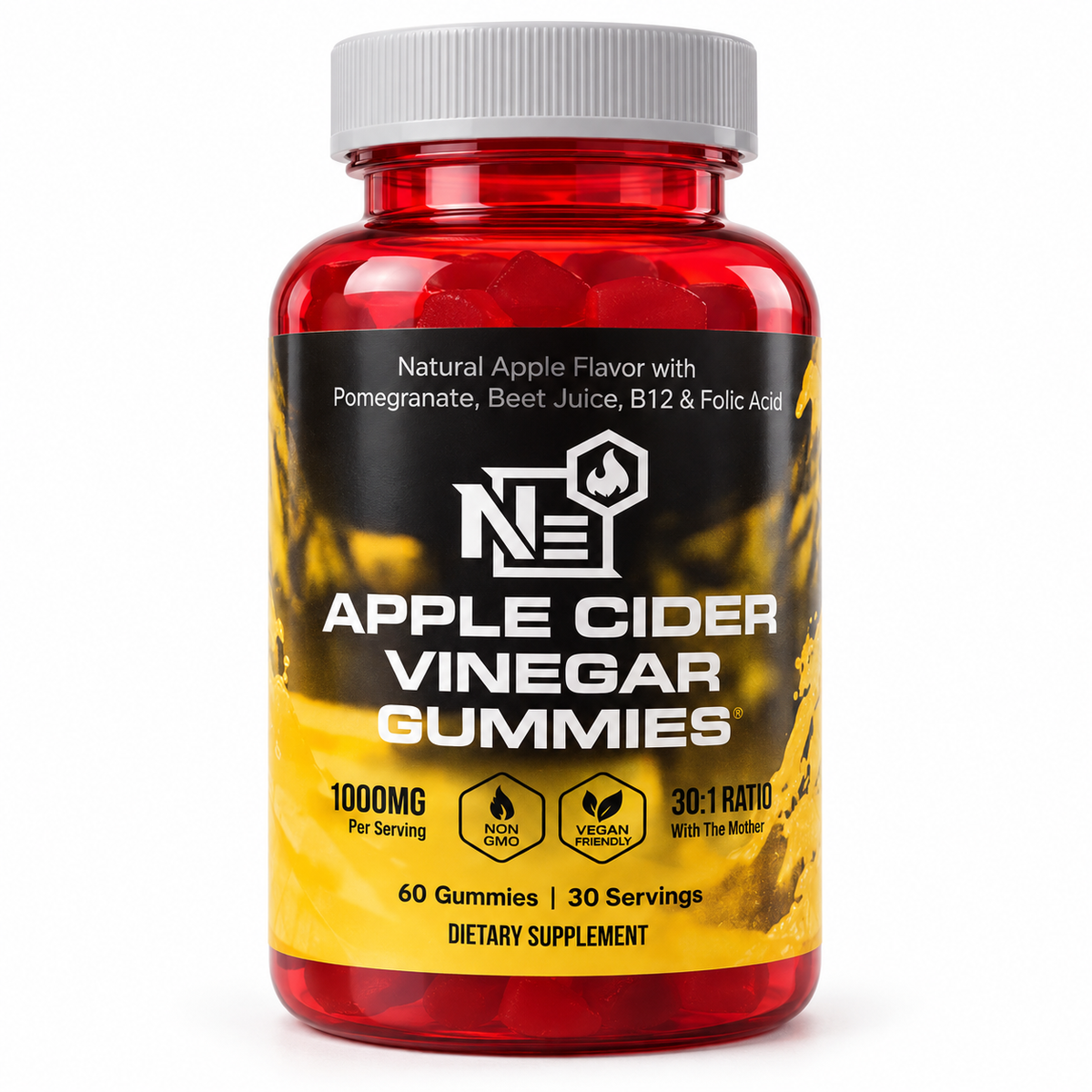 Apple Cider Vinegar Gummies-1000mg