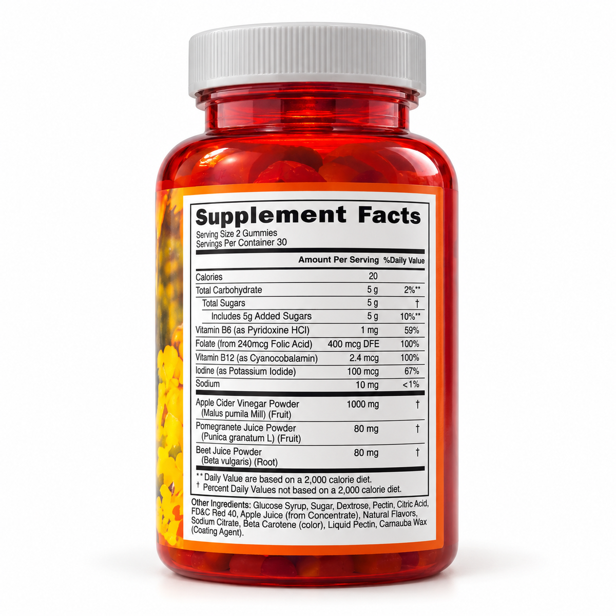 Apple Cider Vinegar Gummies-1000mg