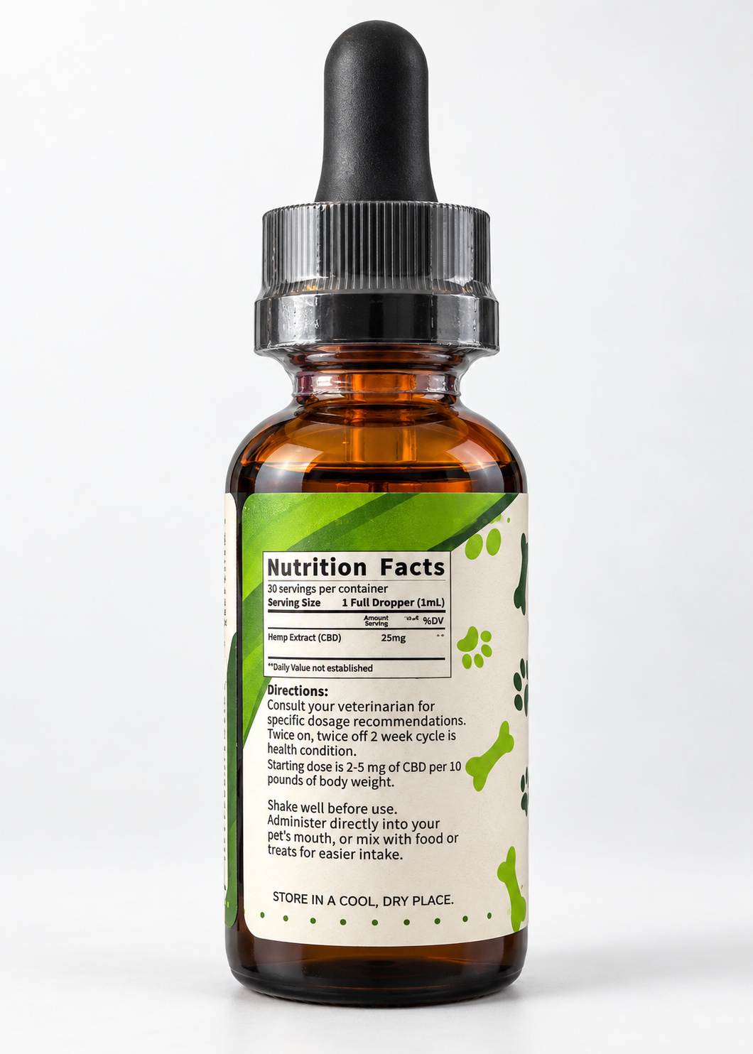 Probiotic Pet CBD Oil - 750mg Broad Spectrum