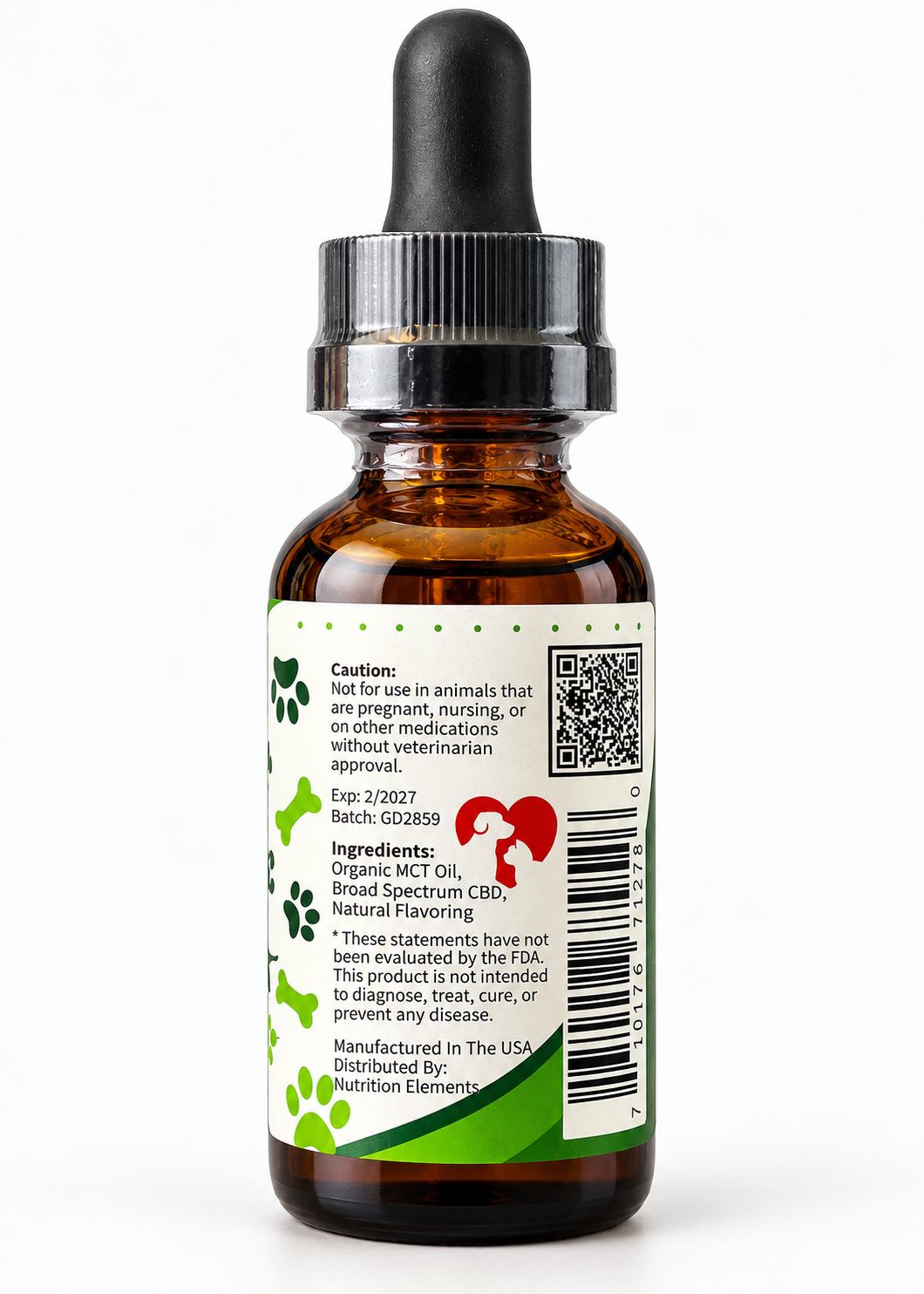 Probiotic Pet CBD Oil - 750mg Broad Spectrum