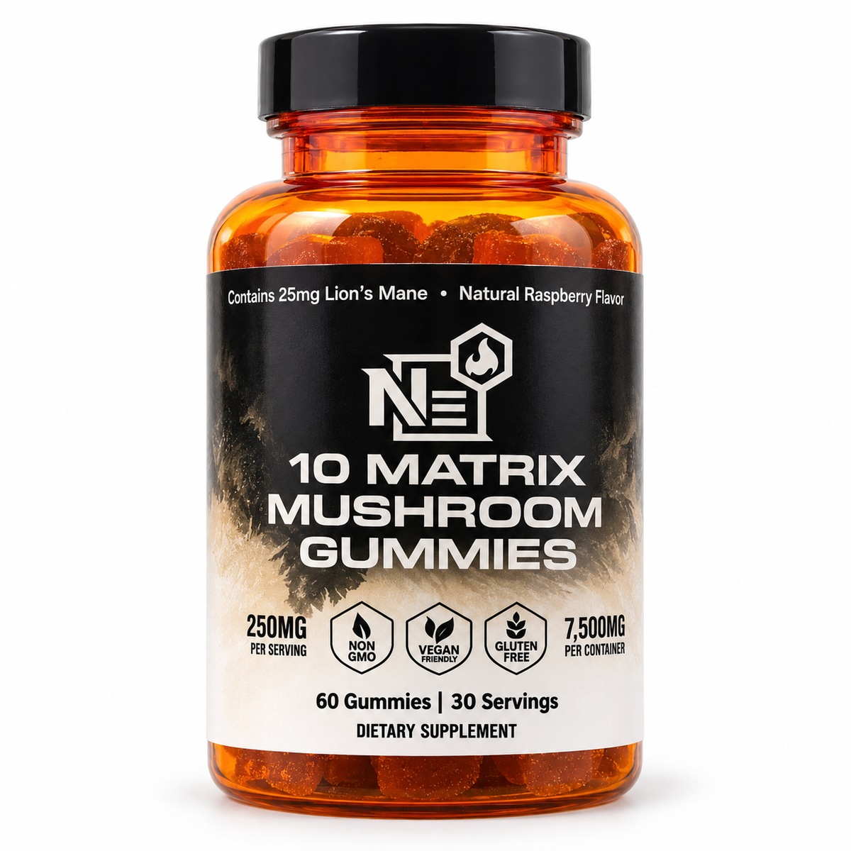 10 Matrix Mushroom Gummies-60 count