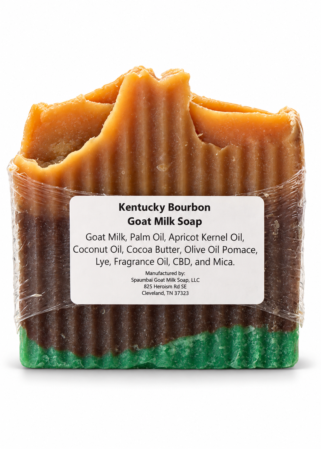 Kentucky Bourbon Goat Milk Soap- 250mg CBD