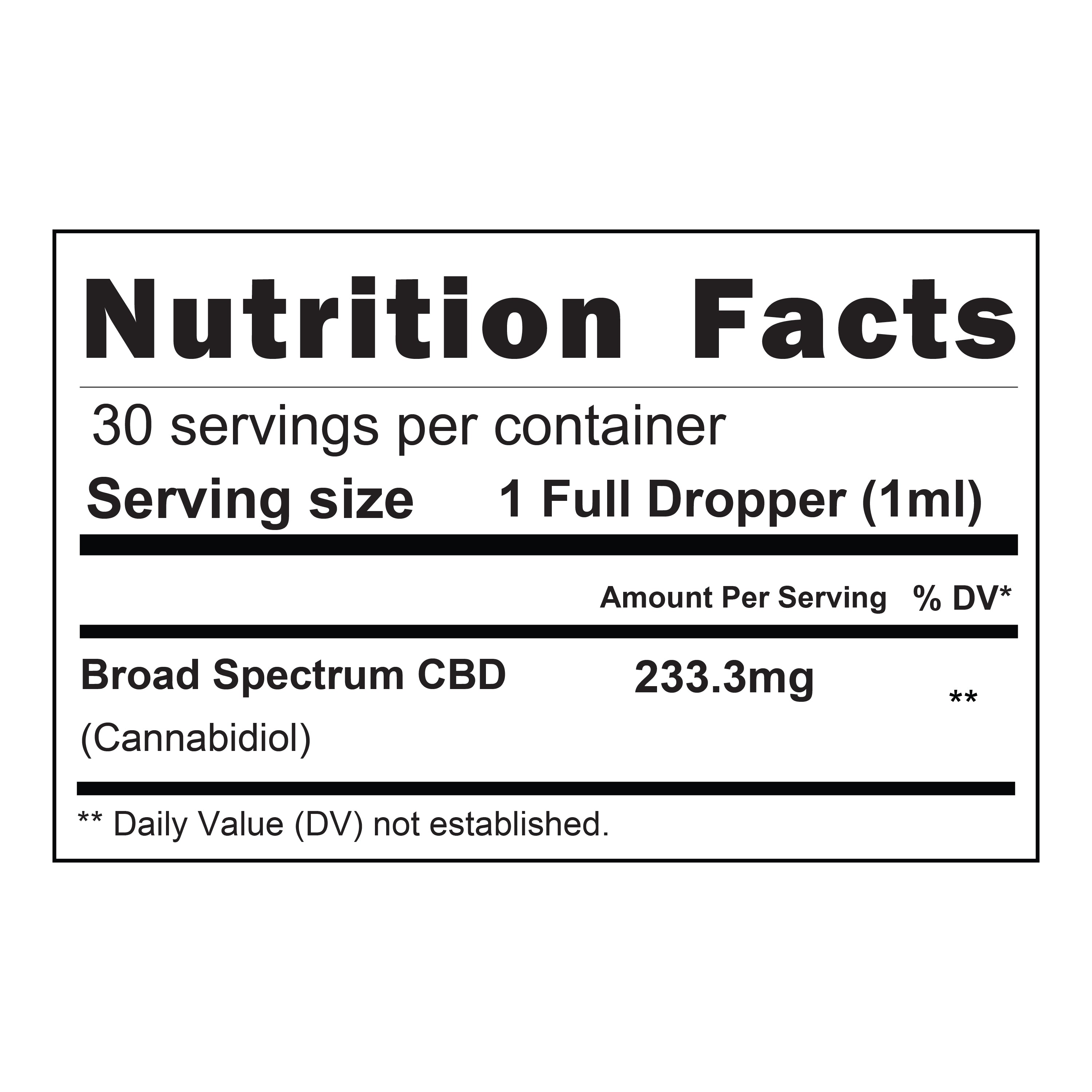 7,000mg Broad Spectrum CBD Oil, Mixed Berry from Nutrition Elements, product view 4