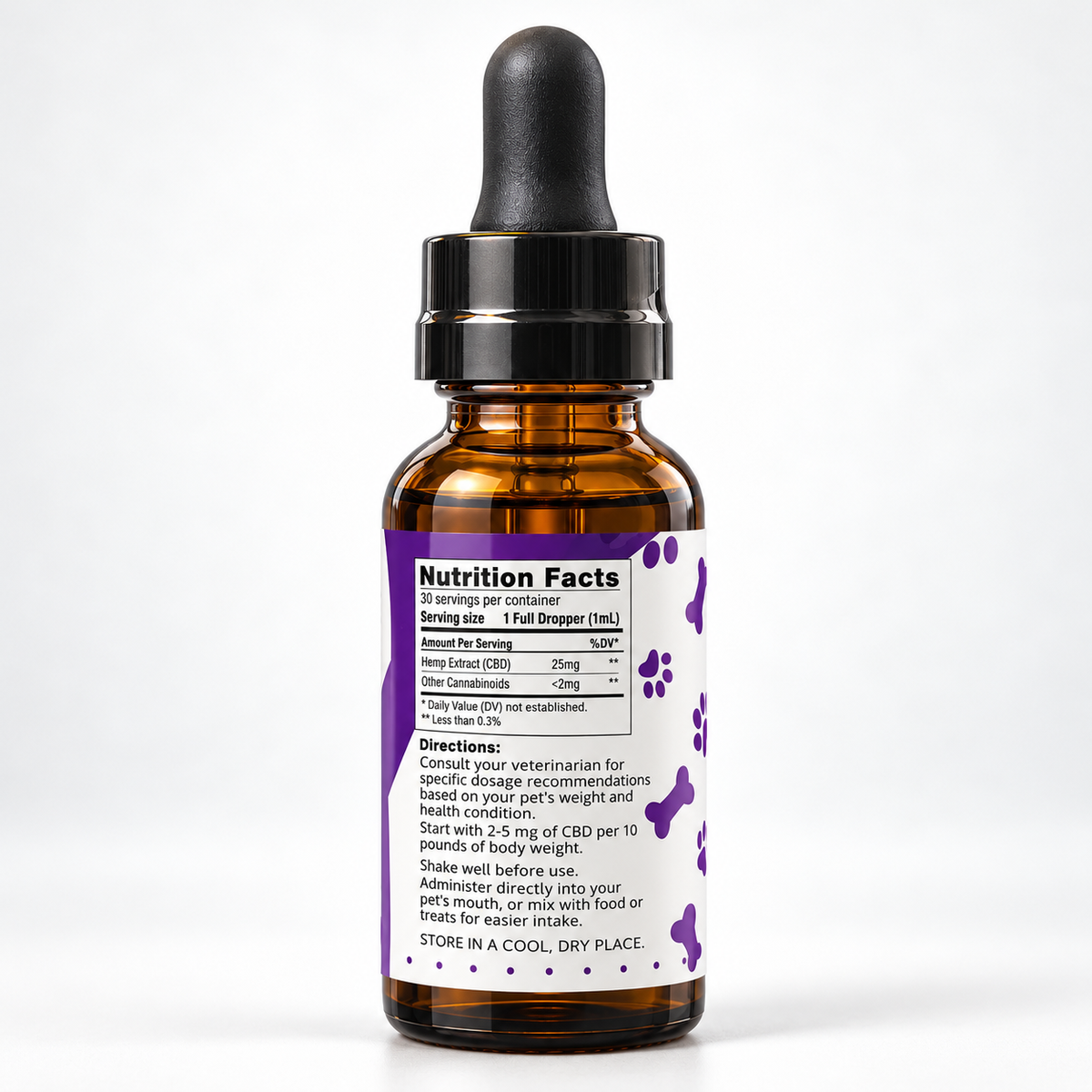 Nighttime Pet Oil- 750mg Broad Spectrum Oil