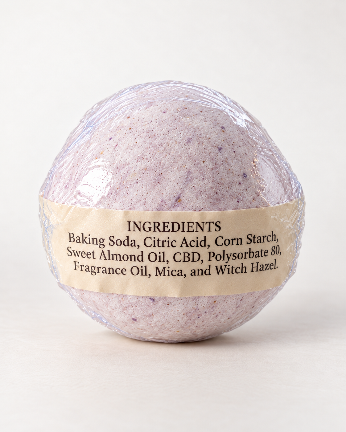 Black Amber Lavender CBD Bath Bomb-100mg