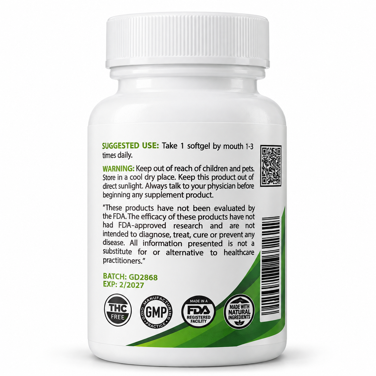 Immunity Soft Getls- 2400 mg