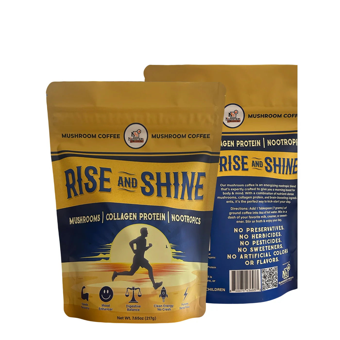 Rise and Shine Mushroom Coffee (big bag)