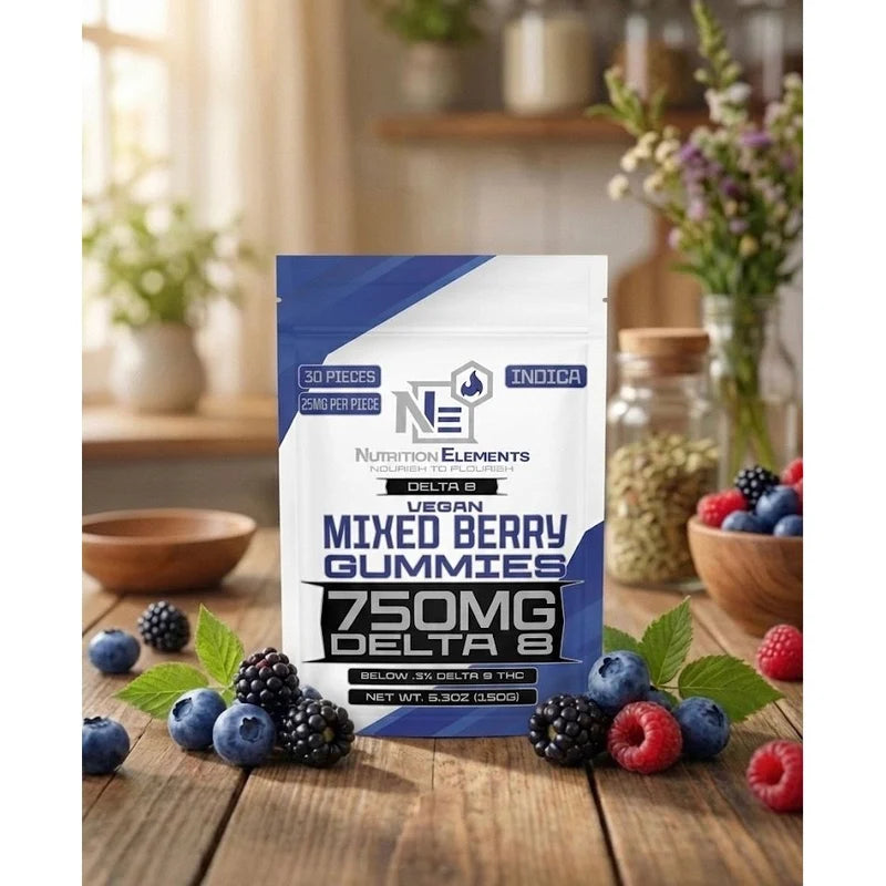 Delta 8 750 MG Mixed Berry Gummie