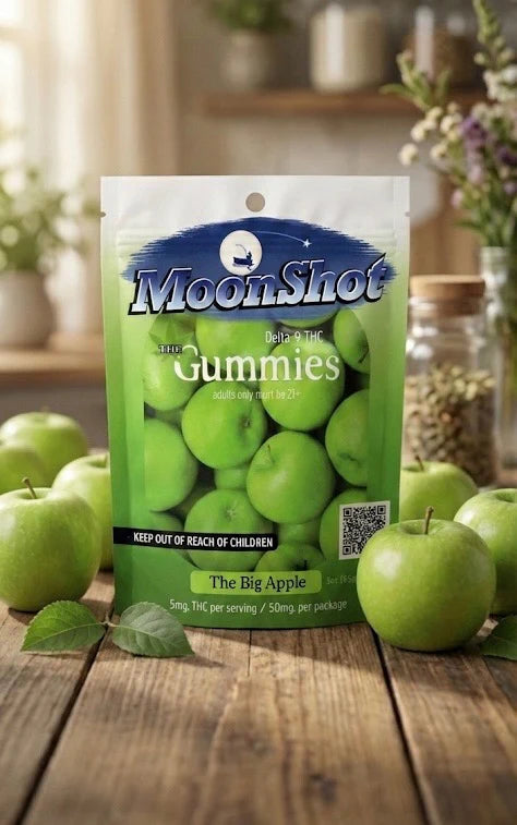 Moonshot Big Apple Delta 9 Gummies