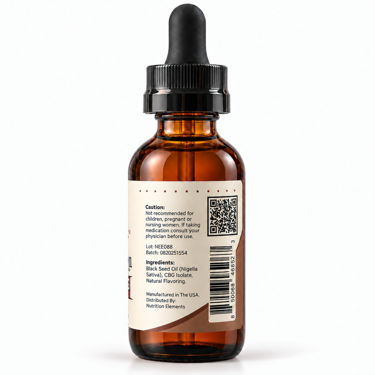 Platnium Elements Black Seed + CBD- Peppermint 2oz