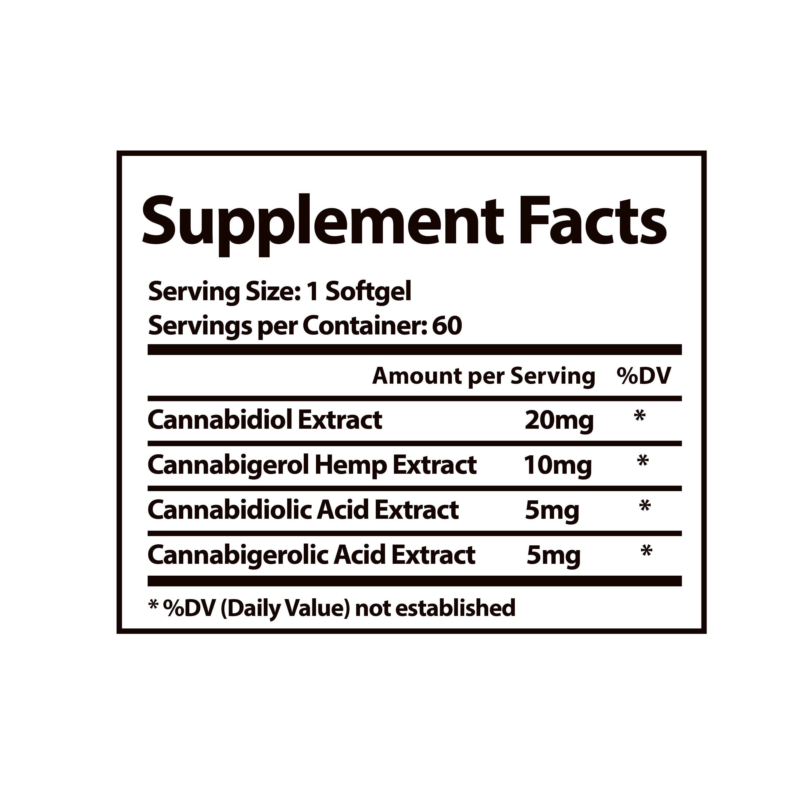 2,400mg CBD Immunity Softgels