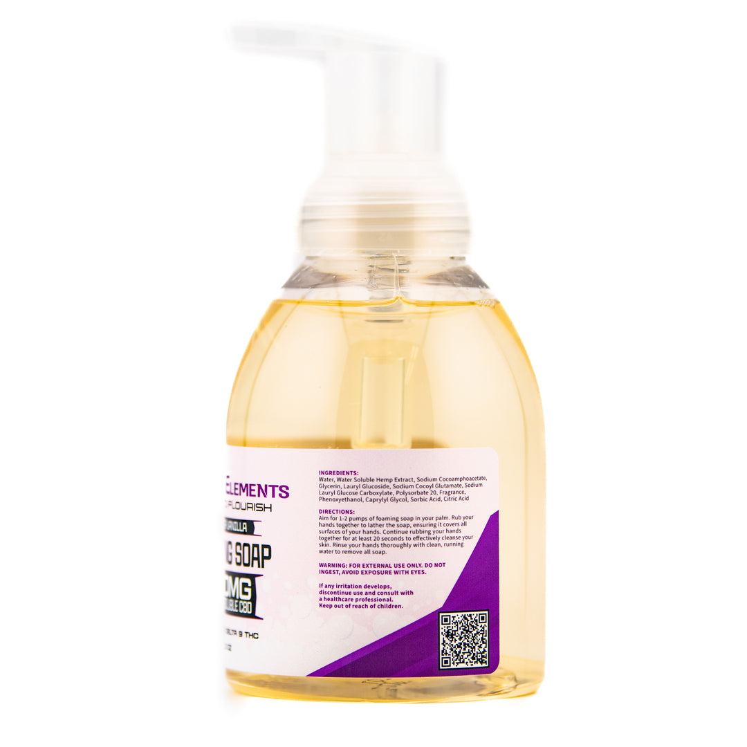Lavender Vanilla Water Soluble CBD Soap from Nutrition Elements, product view 2
