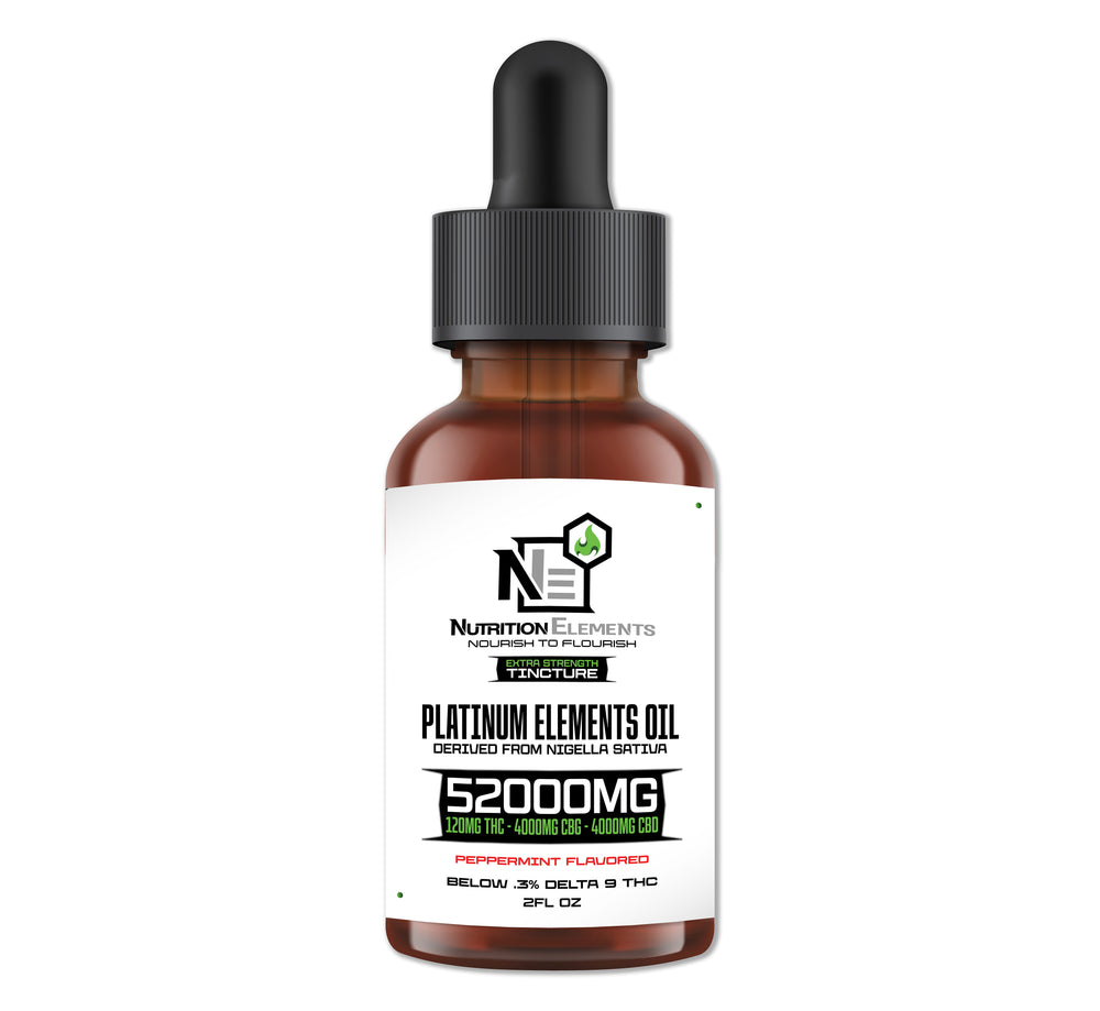 Black Seed Platinum Elements Oil 52,000 (with THC)