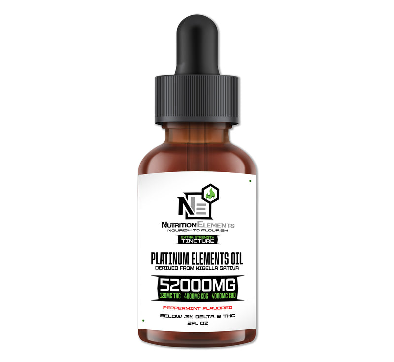 Black Seed Platinum Elements Oil 52,000 (with THC)