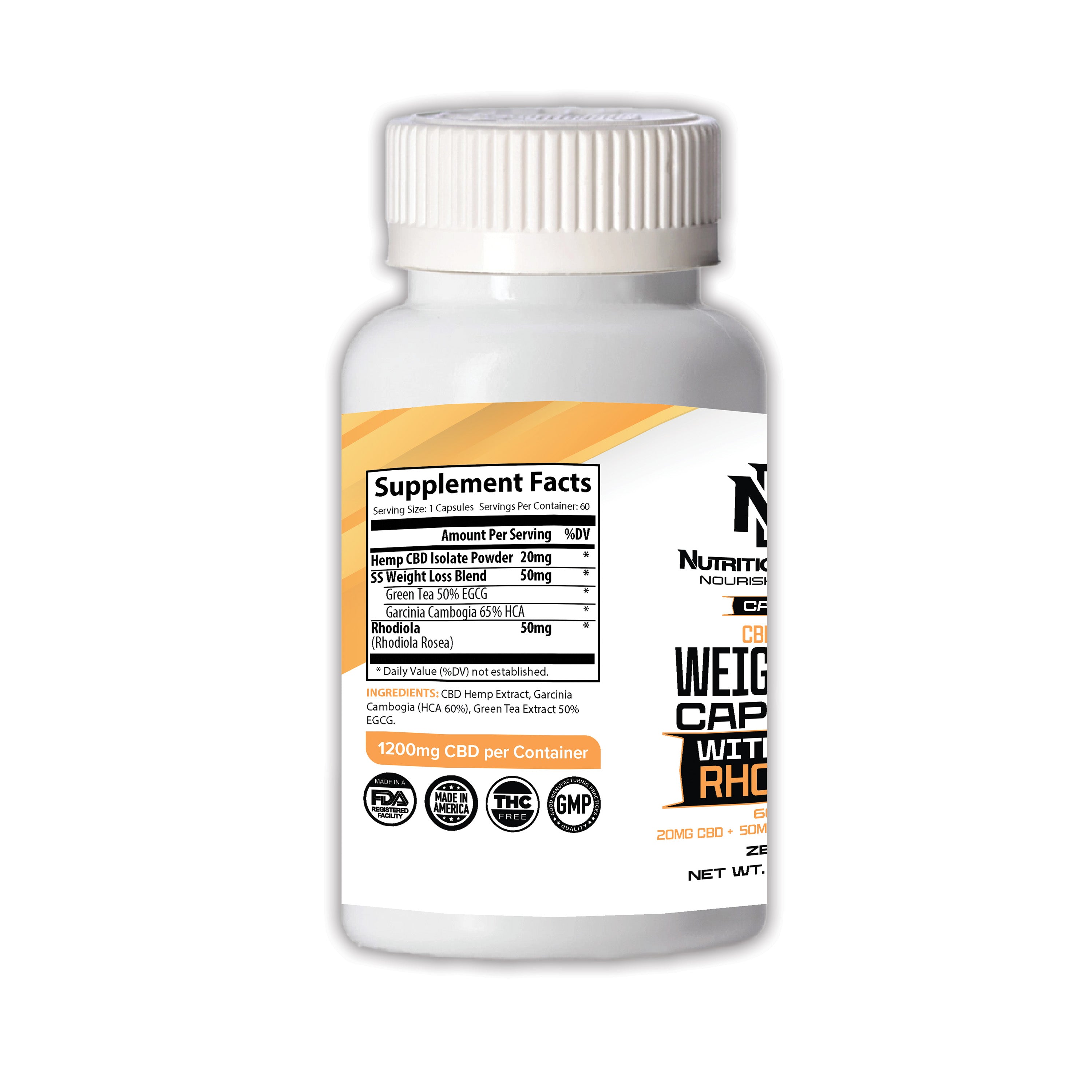 20mg Weight Support Capsules, 60 Count