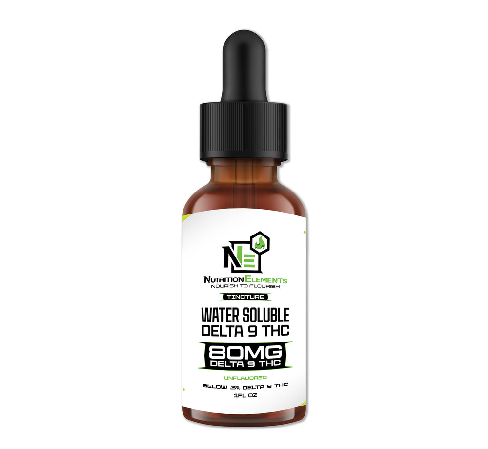 Water Soluble 80 mg Delta 9 Tincture