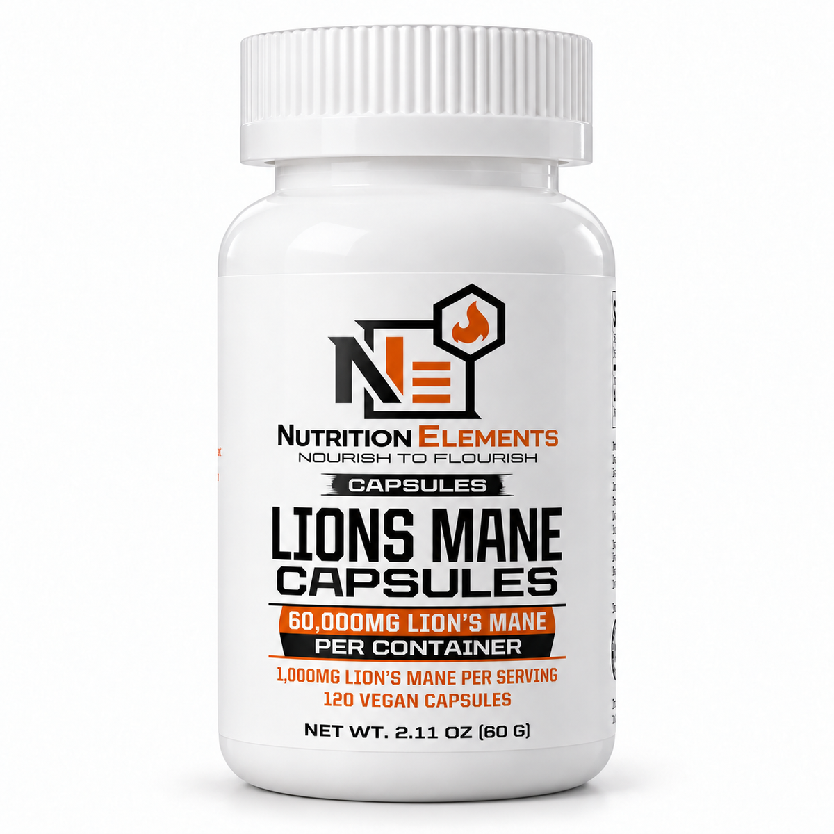 Lions Mane Capsules-100mg/120 count