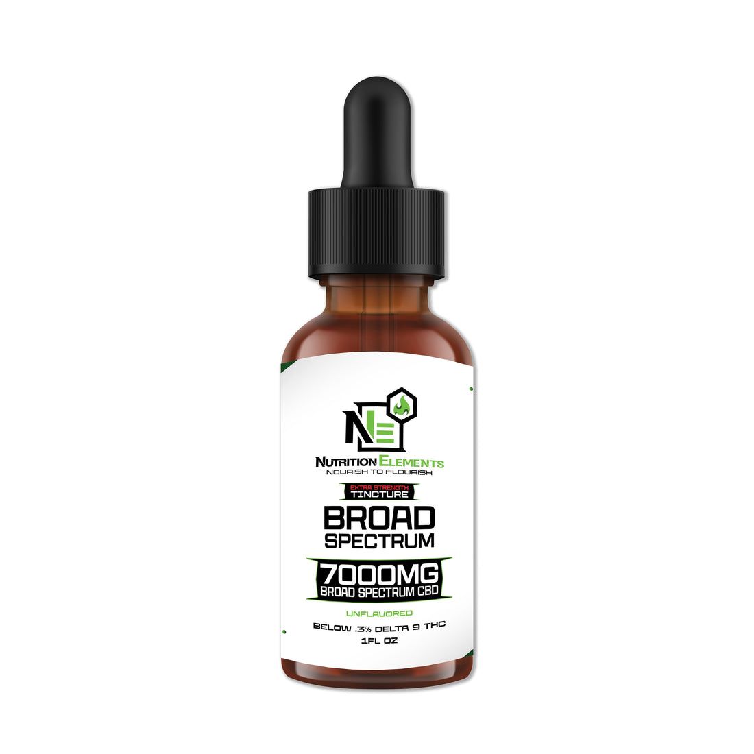 THC-free broad spectrum CBD oil