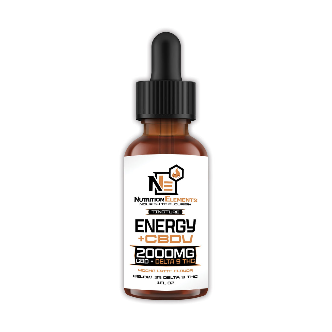CBDV mocha energy tincture