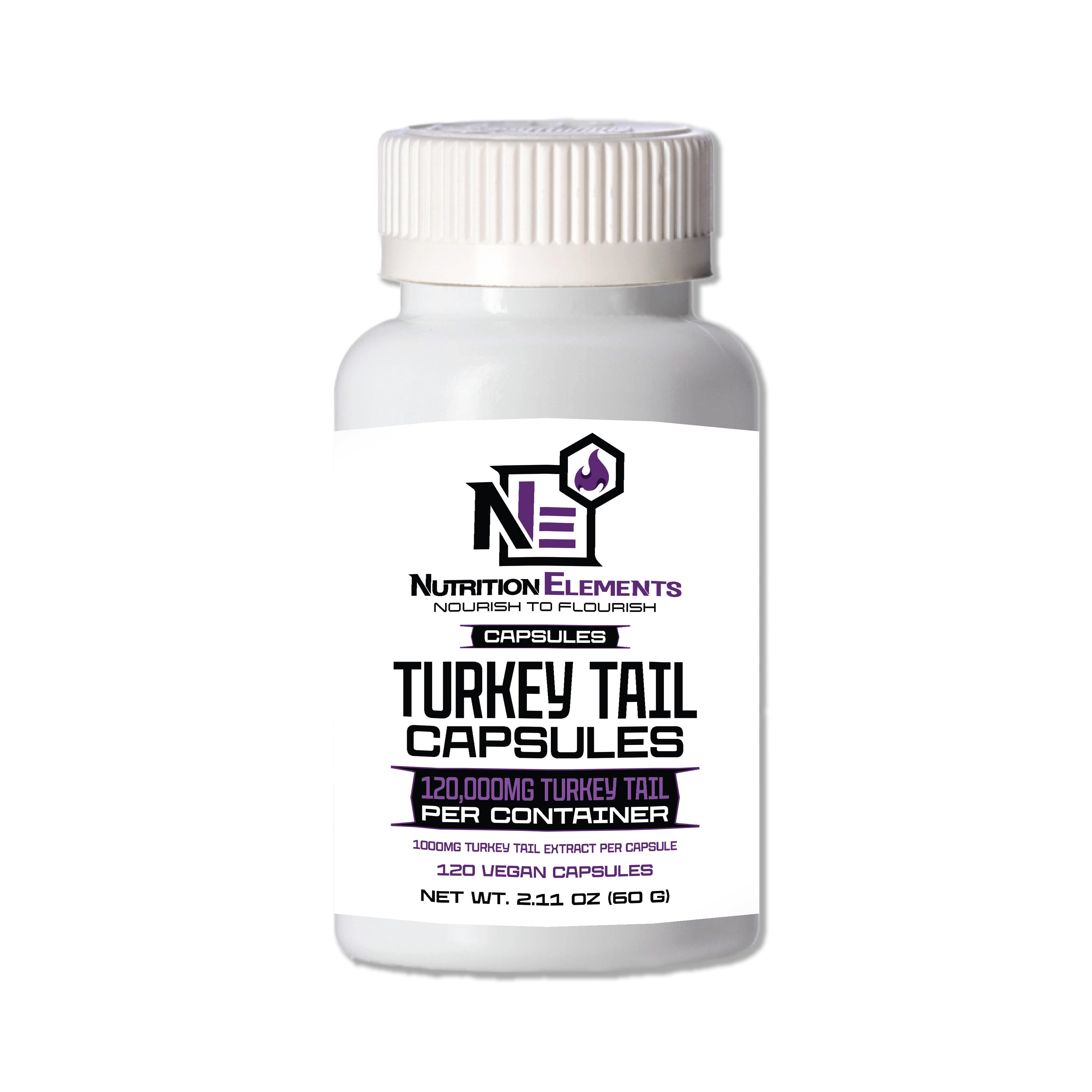 Turkey Tail mushroom capsules
