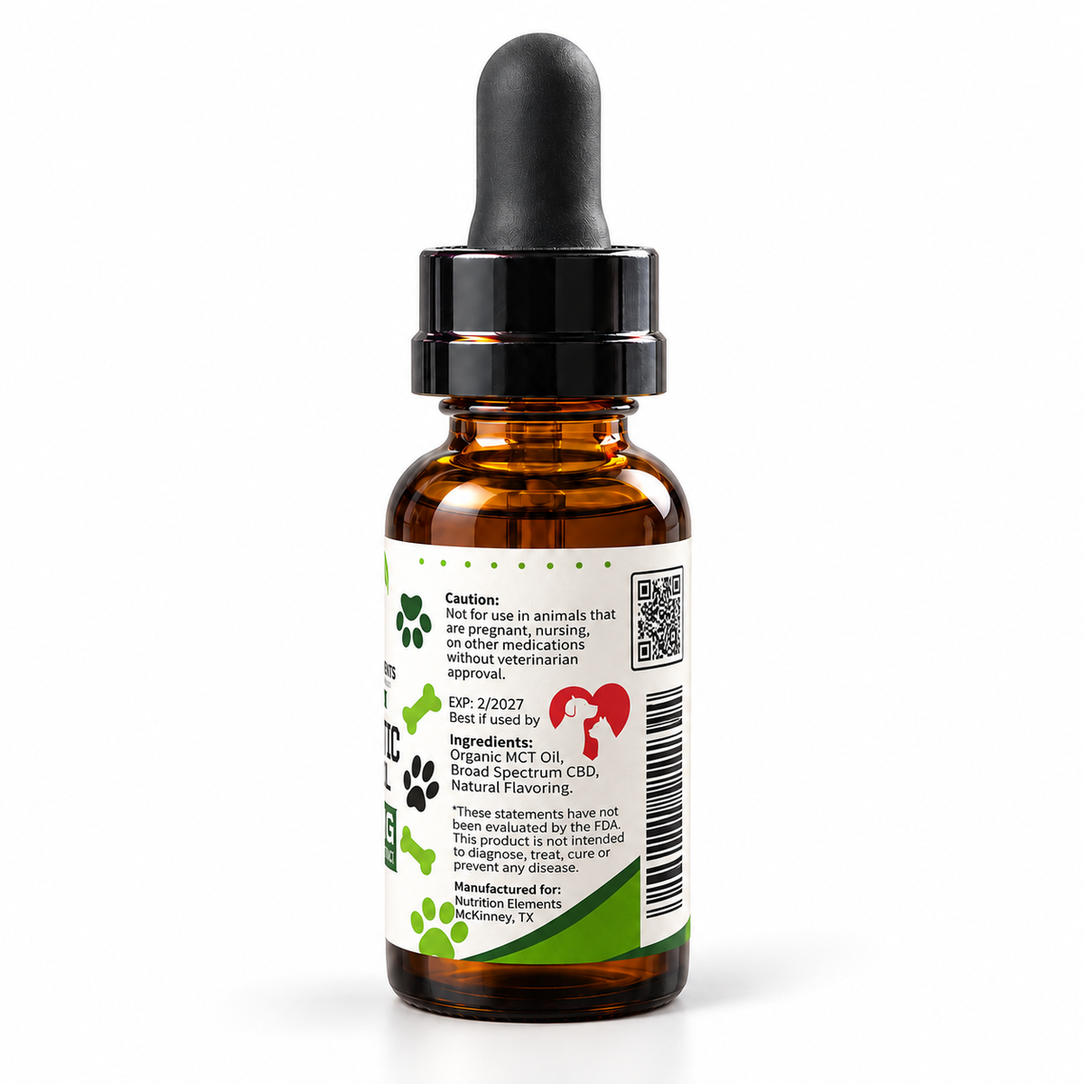 Probiotic Pet Oil-1500 mg Broad Spectrum CBD