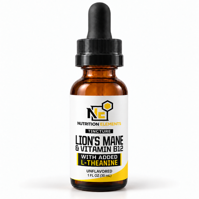 Lions Mane and B-12 tincture Unflavored