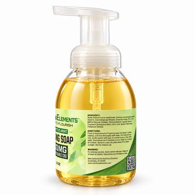Eucalyptus Mint Water Soluble CBD Foaming Soap