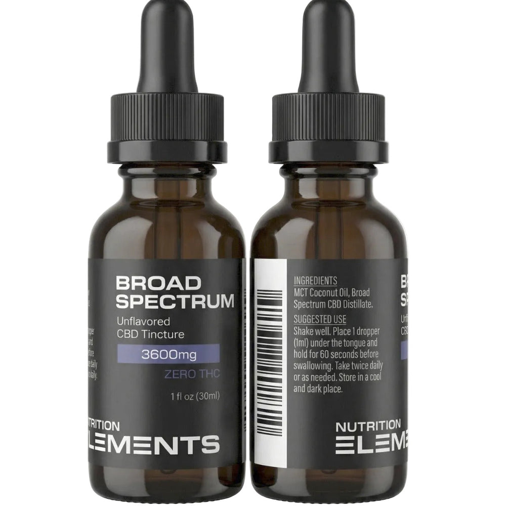 Broad Spectrum 3600 unflavored oil
