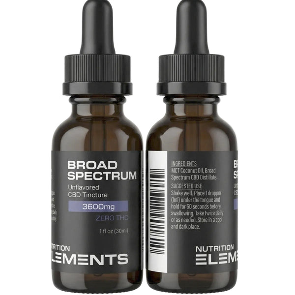 Broad Spectrum 3600 unflavored oil