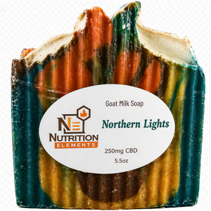 Northern Lights Goat Milk w/CBD Soap 250mg