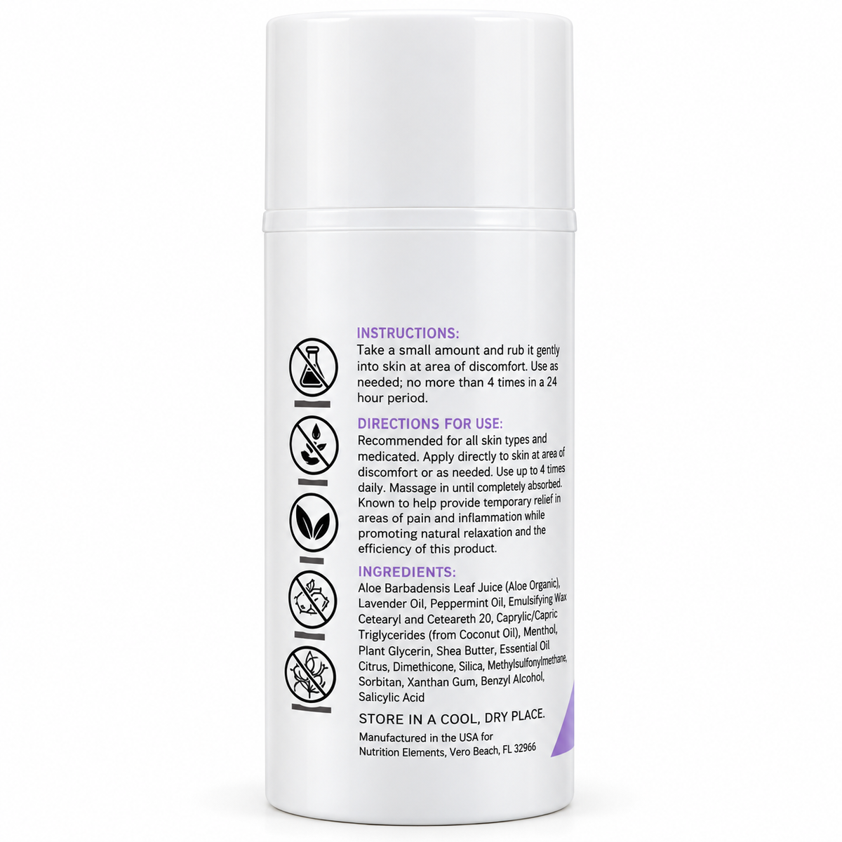 Pain Lotion 3000mg- Lavendar