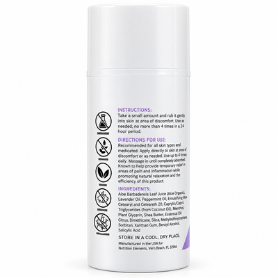 Pain Lotion 3000mg- Lavendar