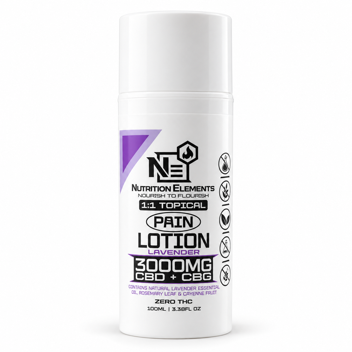 Pain Lotion 3000mg- Lavendar