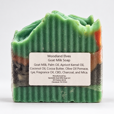Woodland Elves Goat Milk Soap- 250mg CBD
