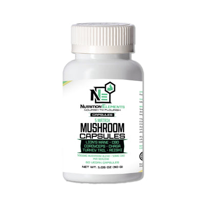 5 Matrix mushroom capsules