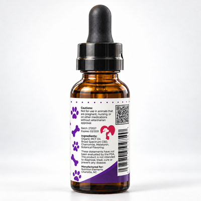 Nighttime Pet Oil- 750mg Broad Spectrum Oil