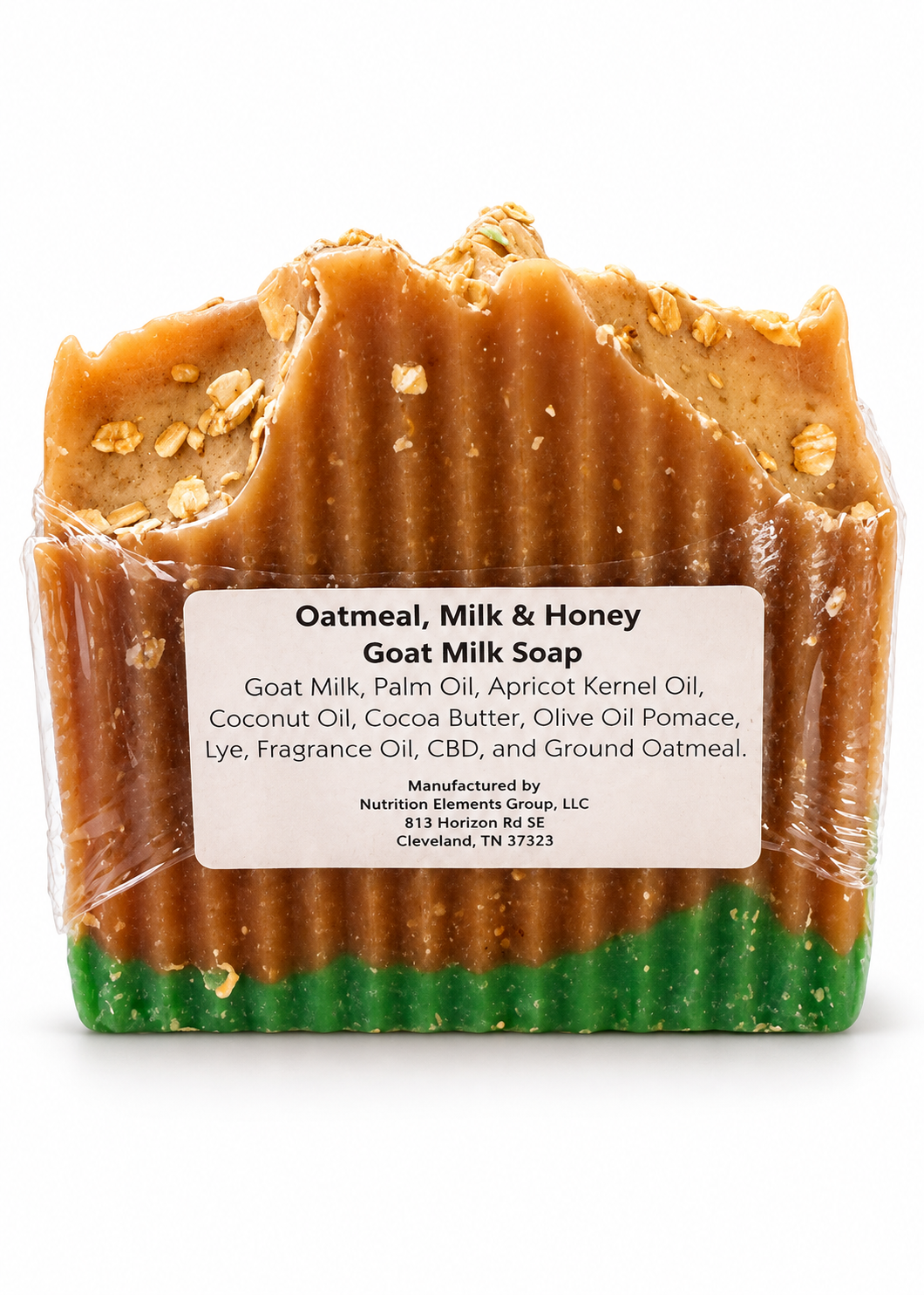 Oatmeal, Milk & Honey Goat Milk Soap- 250mg CBD