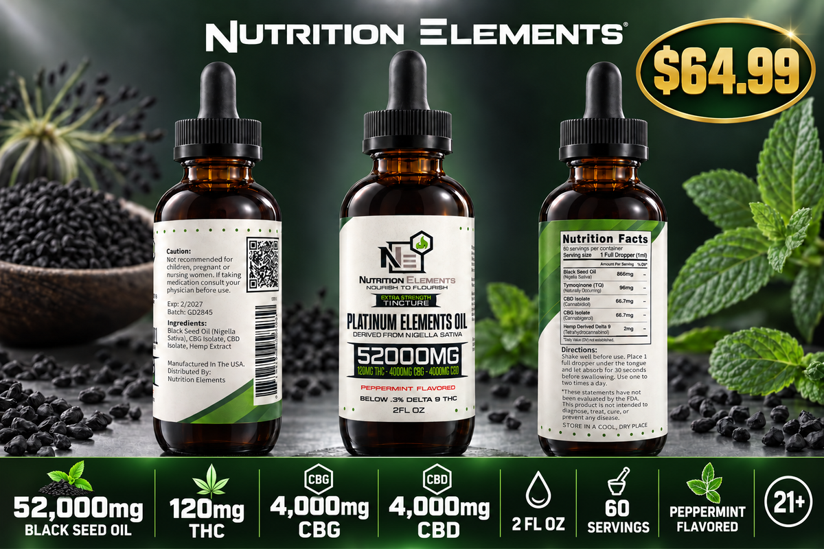 Platnium Elements Oil-52,000 mg