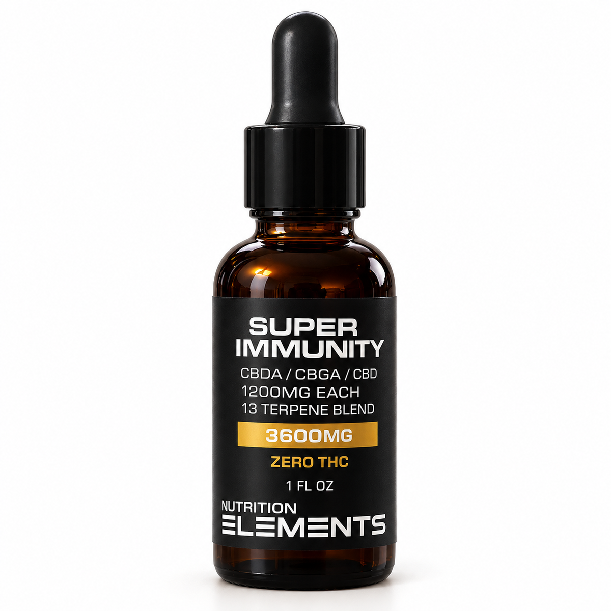 Super Immunity 3600 – CBDA, CBGA & CBD Tincture