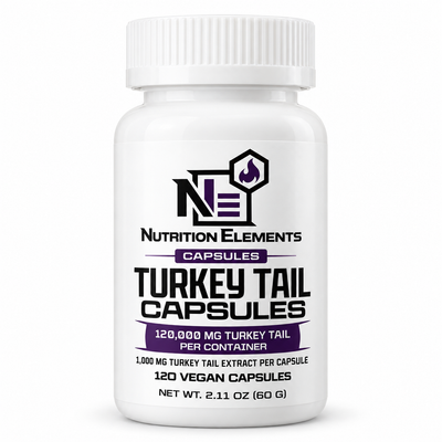 Turkey Tail Capsules- 1000mg MG / 120 count