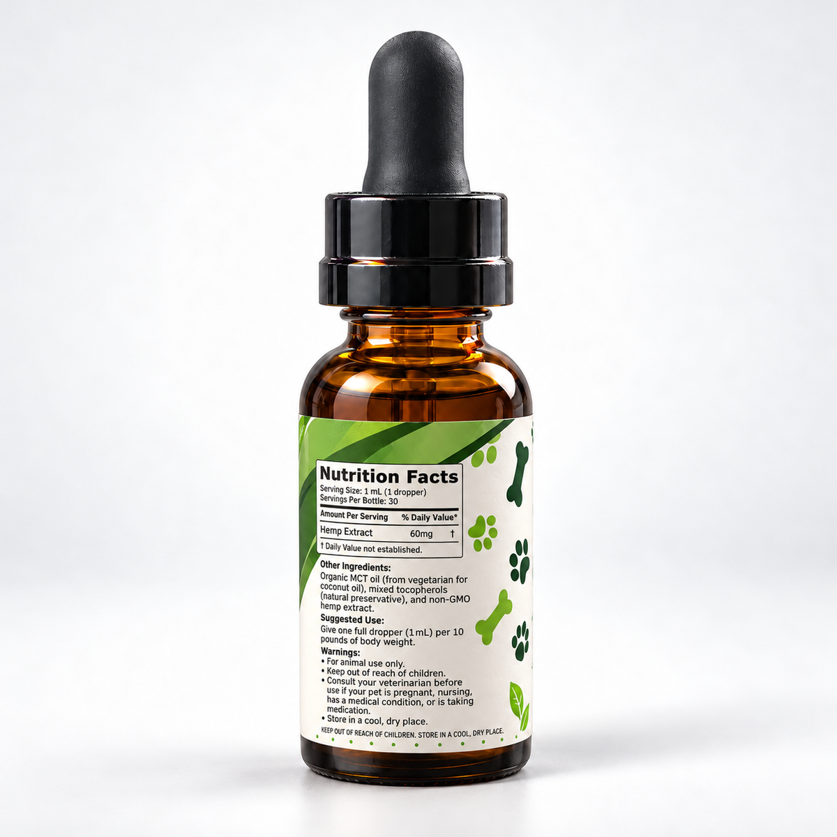 Probiotic Pet Oil-1500 mg Broad Spectrum CBD