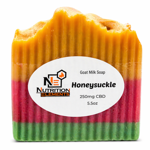 Heavenly Honeysuckle Goat Milk w/CBD Soap 250mg