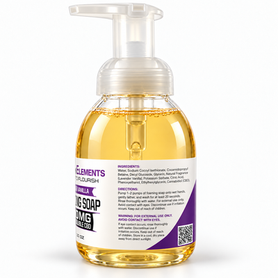 Lavendar Vanilla Water Soluable CBD Foaming- soap