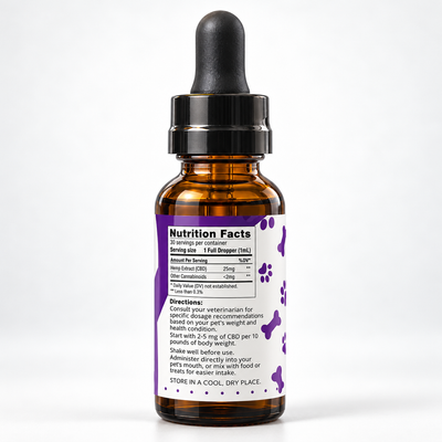 Nighttime Pet Oil- 750mg Broad Spectrum Oil
