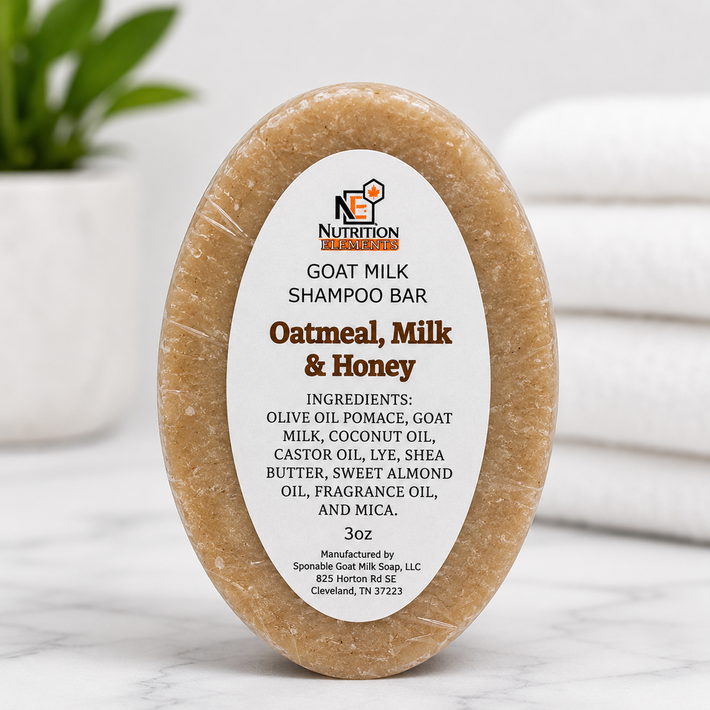 Oatmeal Milk & Honey 2-in-1 Body & Shampoo Bar