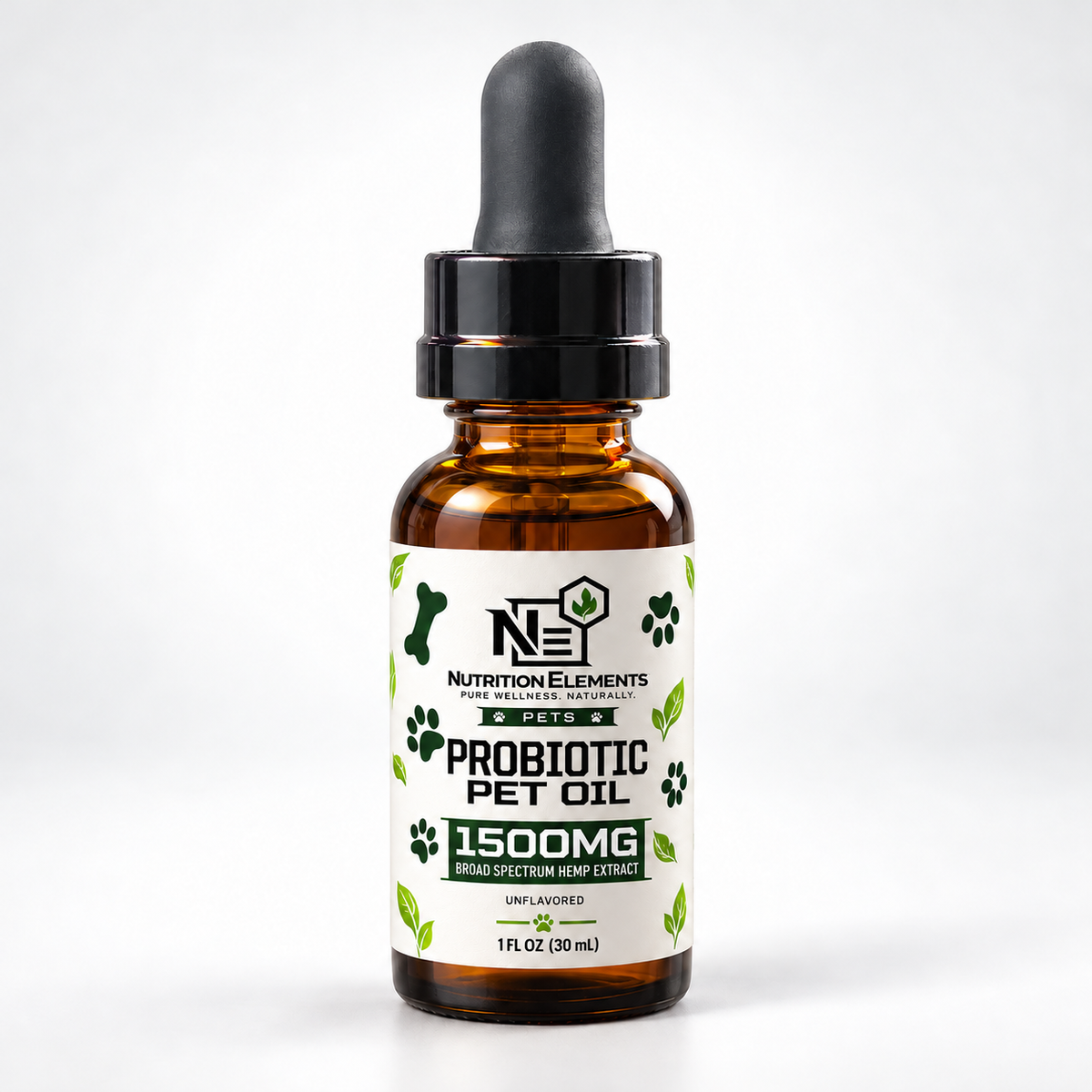 Probiotic Pet Oil-1500 mg Broad Spectrum CBD
