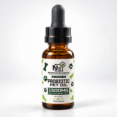 Probiotic Pet Oil-1500 mg Broad Spectrum CBD