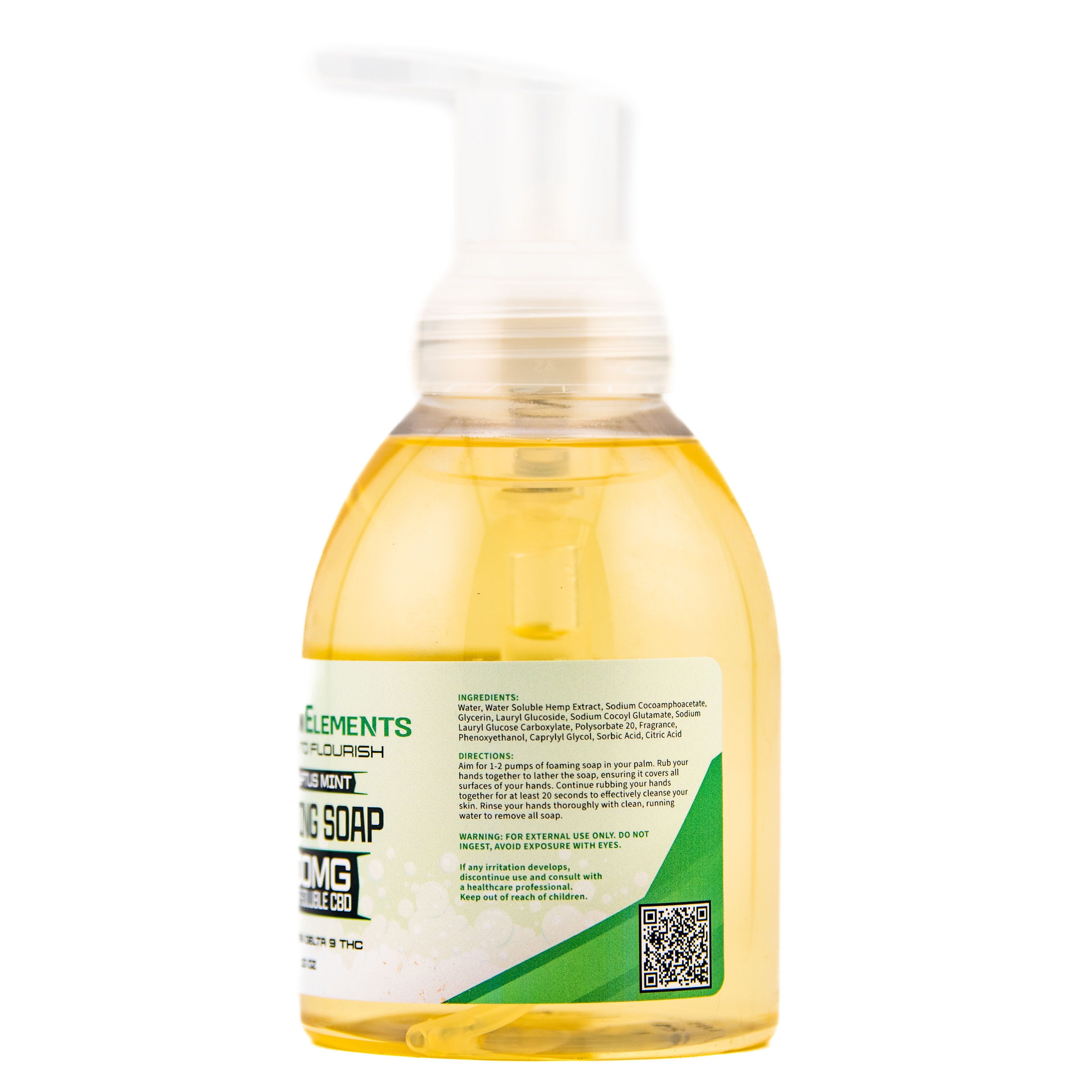 Eucalyptus Mint Water Soluble CBD Soap from Nutrition Elements, product view 2